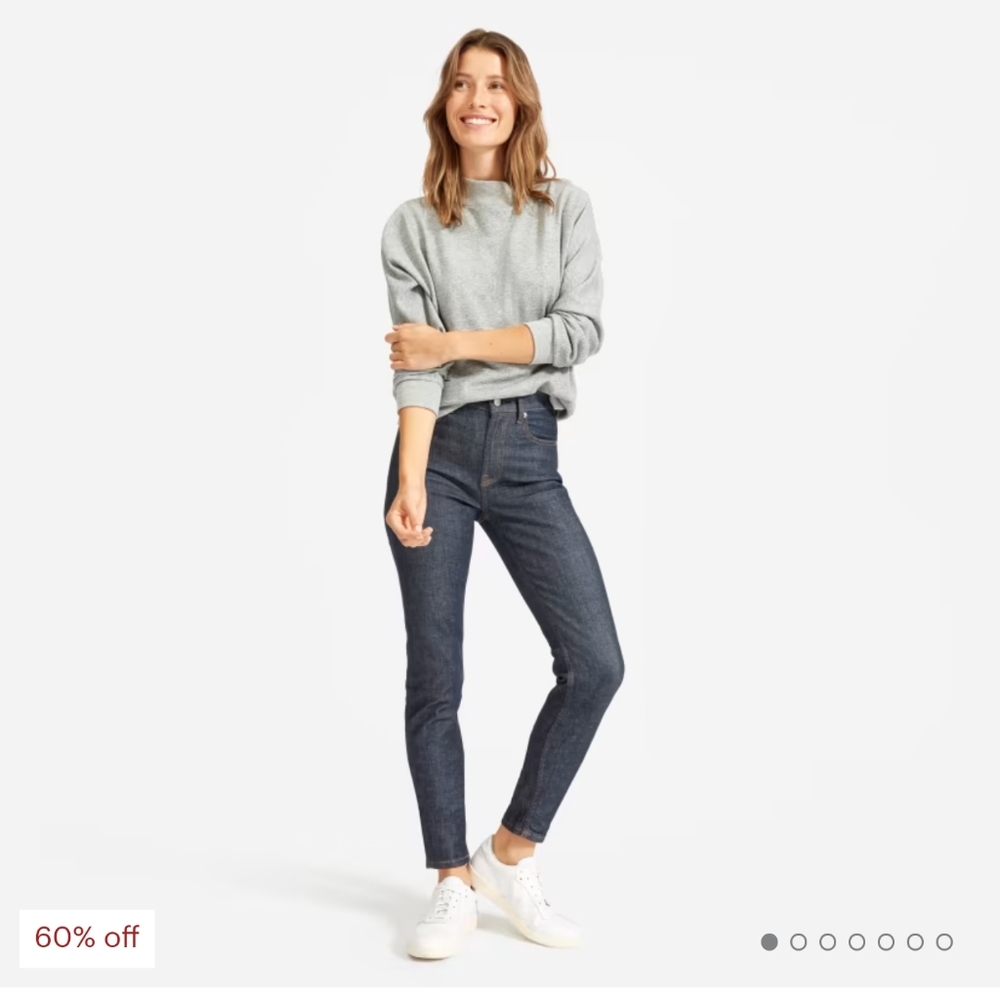 Everlane high rise skinny jean